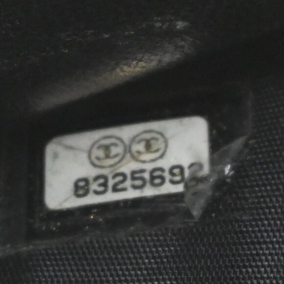 CHANEL CC Logo Bifold Compact Wallet Grained Calfskin Leather Black 83RF502 - Picture 13 of 13